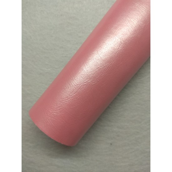 Кожзам "Элегант" (перламутр) 20*33 см цв. розовый, цена за лист